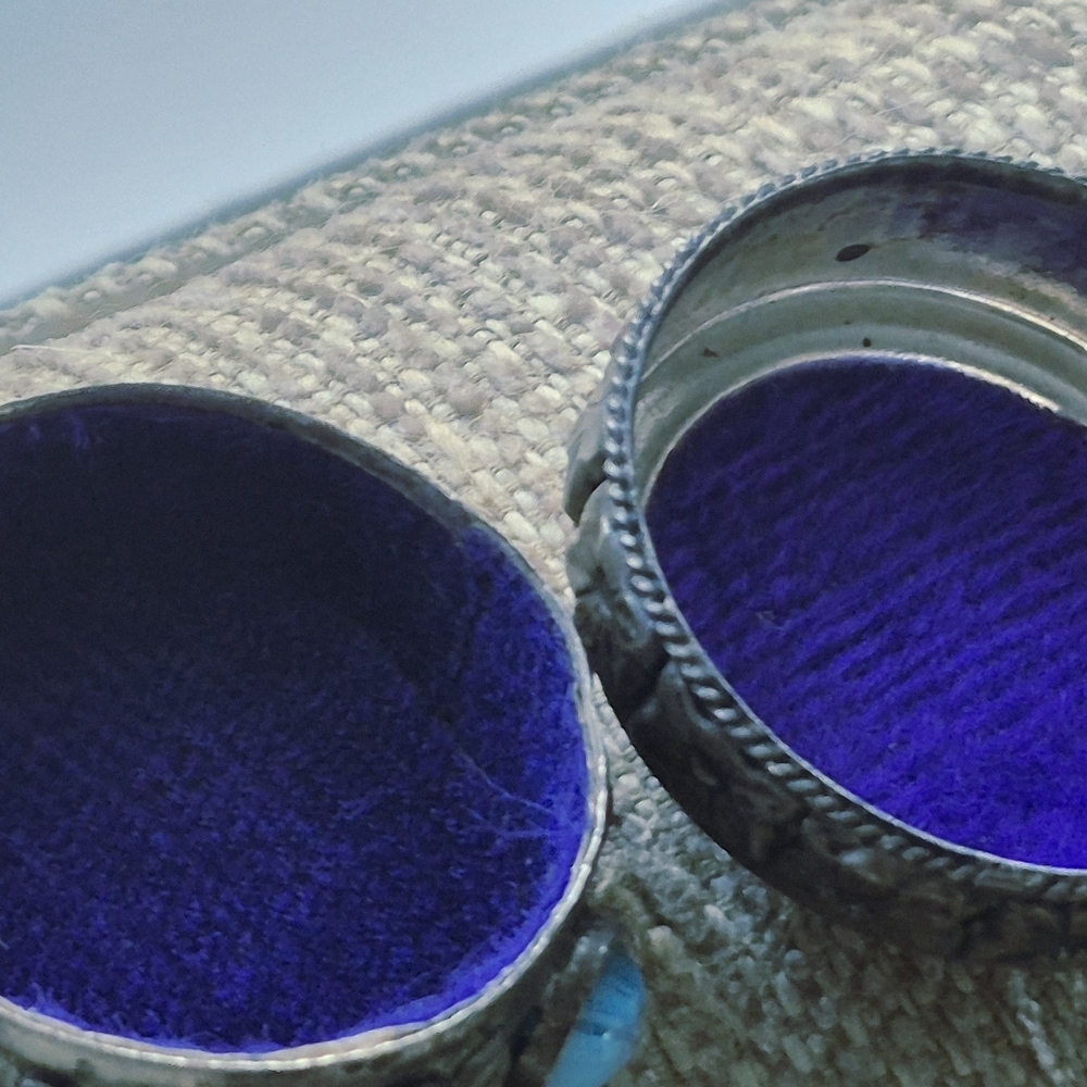 Decorative Trinket Box with Colorful Accents Velvety Interior - Picture 4 of 9